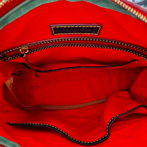 Dooney & Bourke Florentine Domed Buckle Satchel - Picture 6 of 9